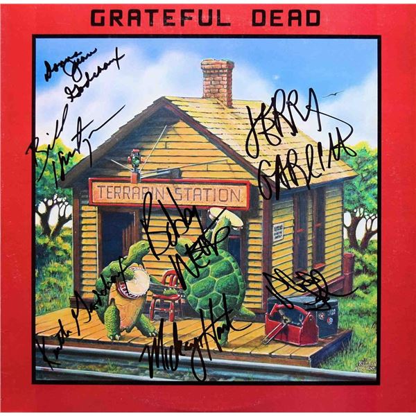 Grateful Dead Terrapin Station signed album