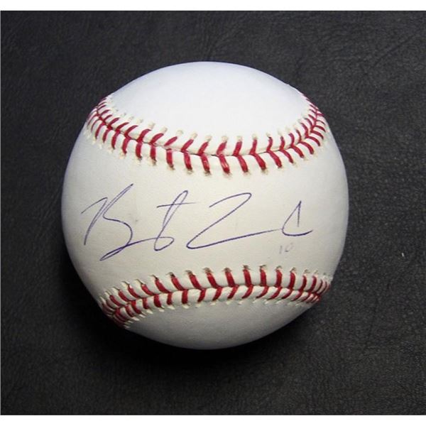 Brent Lillibridge Signed Rawlings MLB Major League Baseball JSA Authenticated