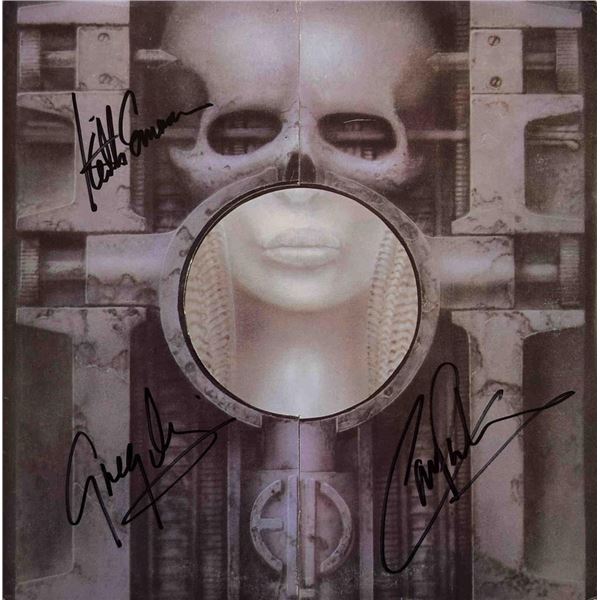 Emerson, Lake & Palmer Brain Salad Surgery 1973 signed album