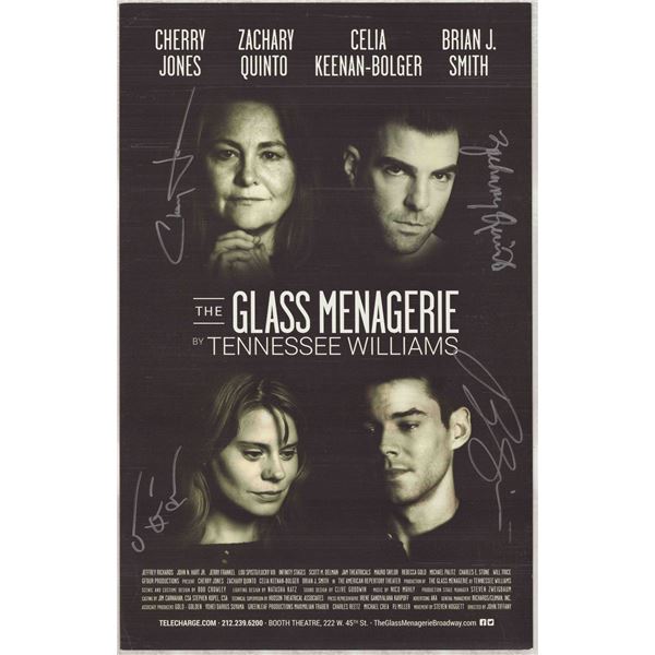 The Glass Menagerie, Original Broadway Production Poster, Signed by Cast