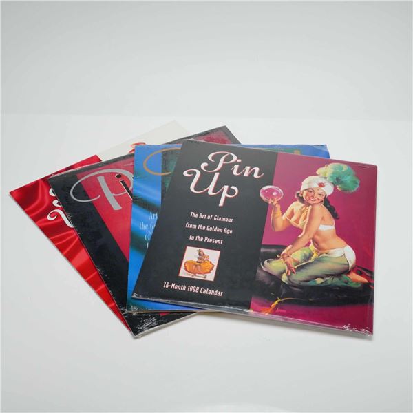 4pc Pin Up Wall Calendars from the Golden Age of Glamour