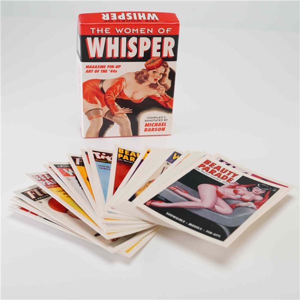 Kitchen Sink Press The Women of Whisper Magazine Pin-Up Art of the 40s Erotica Collectors Card Pack
