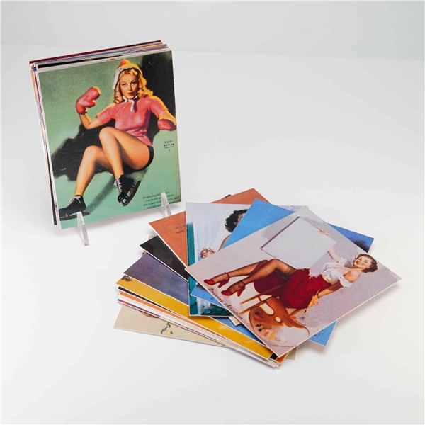 A Group of 32 Comic Images Elvgren & Friends Pin-up Trading Cards