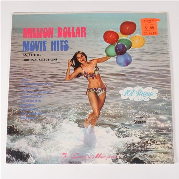 101 Strings Vinyl LP, Million Dollar Movie Hits