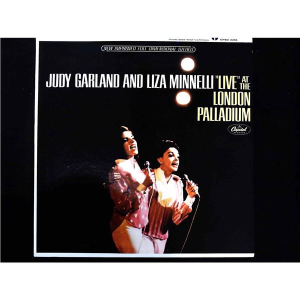 A Trio of Judy Garland and Liza Minnelli Live at the London Palladium Double LP Album
