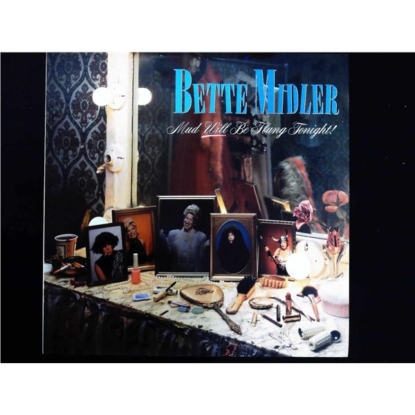 Bette Midler Mud Will Be Flung Tonight! 1987 Atlantic Records LP