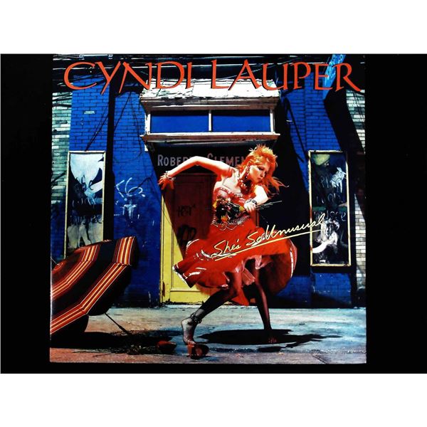 Cyndi Lauper She's So Unusual 1983 Portrait Vinyl LP Record
