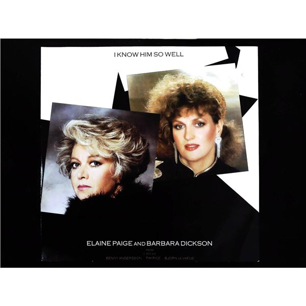 Elaine Paige and Barbara Dickson I Know Him So Well 12-Inch Single RCA CHESST 3 1984