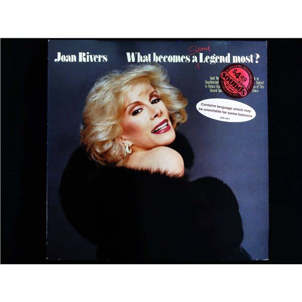 Joan Rivers - What Becomes A Semi-Legend Most? LP Record Geffen GHS 4007