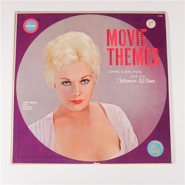 John Carlton & The Craftsmen All-Stars â€" Movie Themes, Vinyl LP