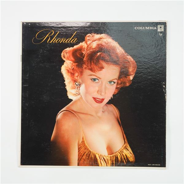 Rhonda Fleming Rhonda Vinyl LP, Columbia Records