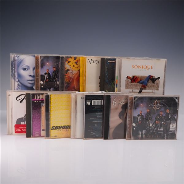 13pc RnB CD Lot Sonique Ginuwine Mary J Blige One Twelve