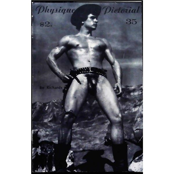 Physique Pictorial Magazine, Vol. 35, Bo Richards Cover 1981