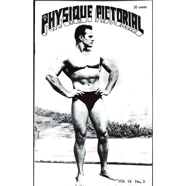 A Pair of Pages from Physique Pictorial Magazine Volume 13 No. 3