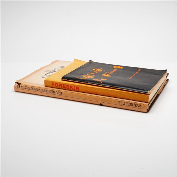 Three Vintage Male Erotica Books