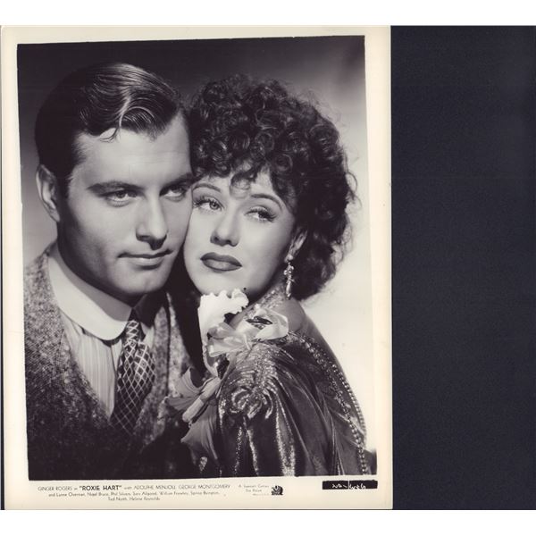 10pc Black and White Movie Star Publicity Photos c. 1940
