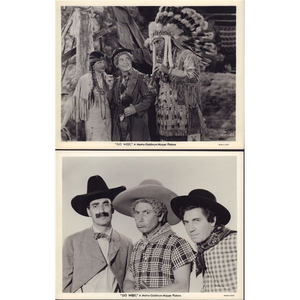 10pc Black and White Movie Star Publicity Stills from Go West, This Gun for Hire, and More