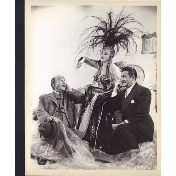 11pc Black and White Movie Star Publicity Photographs, 1941-1942