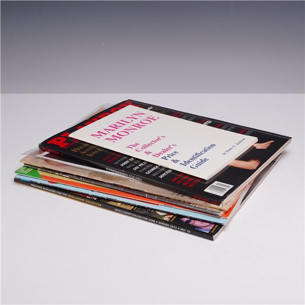 An Assortment of Marilyn Monroe Periodicals, Identification Guide, and Ephemera