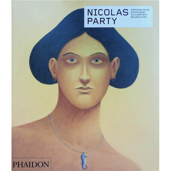 Nicolas Party Monograph Published by Phaidon, includes a Dedication