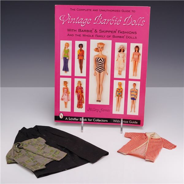 Vintage Barbie Dolls Softcover Book with Ken Doll Clothes