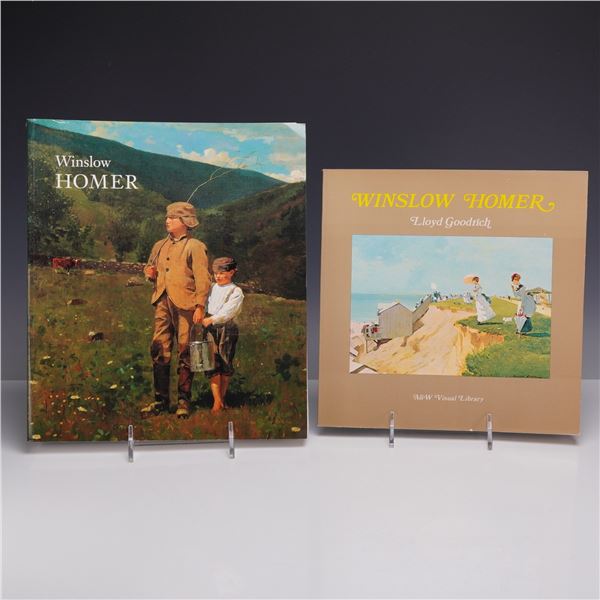 2pc Winslow Homer Art Books