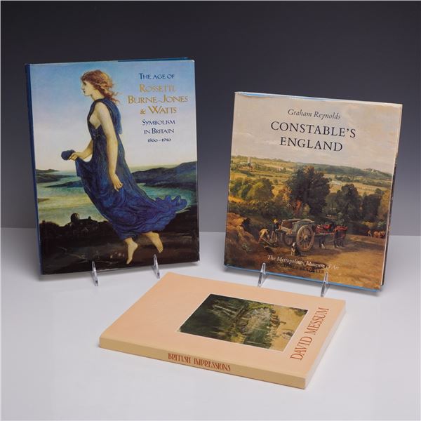 3pc Art Books on British Painting and Symbolism