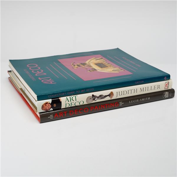 3pc Art Deco Reference Books