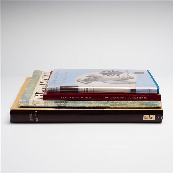 4pc Art Reference Books and Catalogs