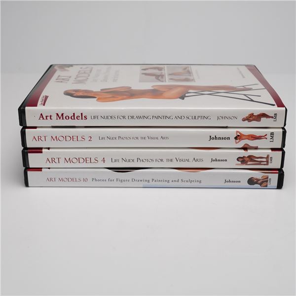 4pc Disc Set of Art Models by Maureen and Douglas Johnson
