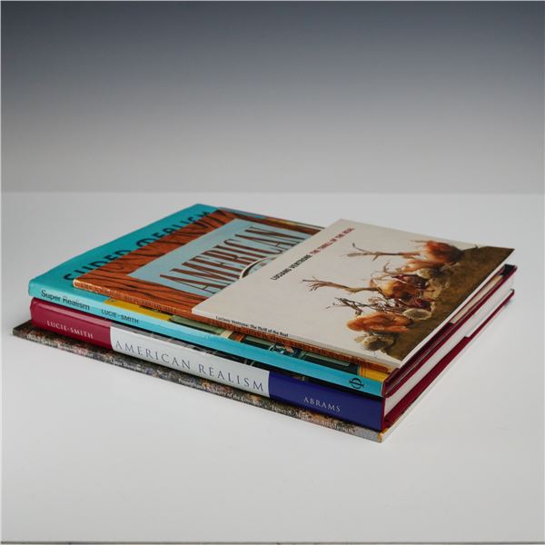 A Collection of 5 Art Books on American, Magic, and Super Realism. Various Publishers. (DJ)
