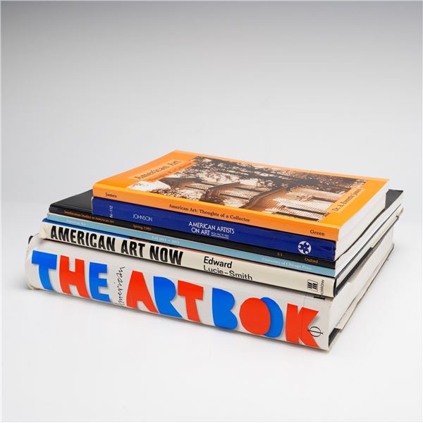 6pc American Art Books and Periodicals