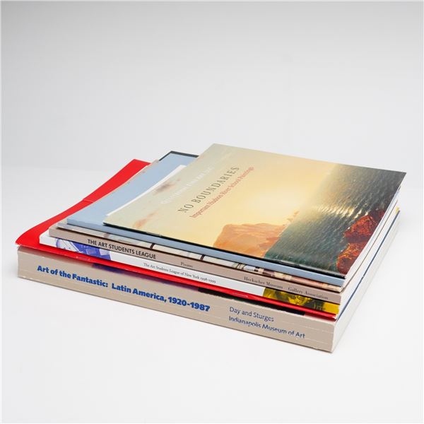 7pc  Art Books and Ephemera