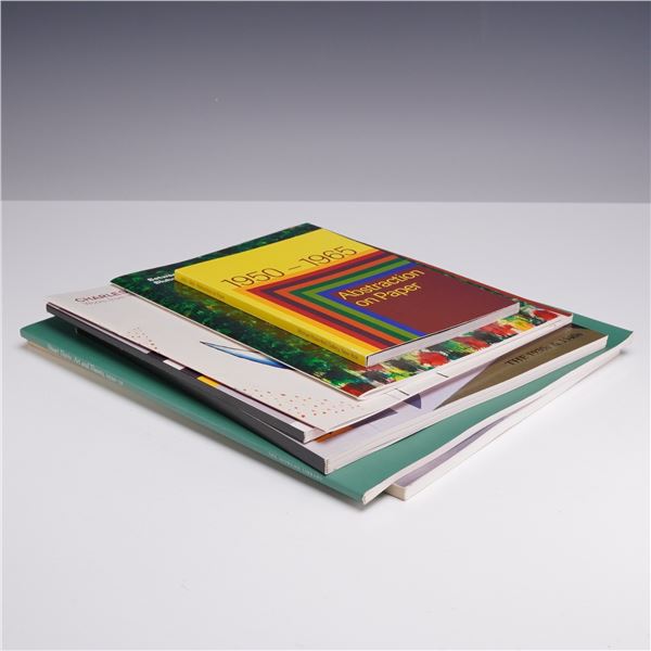 7pc Abstract Art Books and Exhibition Catalogs