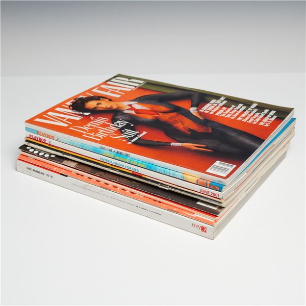 8-Piece Collection of Vintage Entertainment and Celebrity Periodicals, 1983-2008