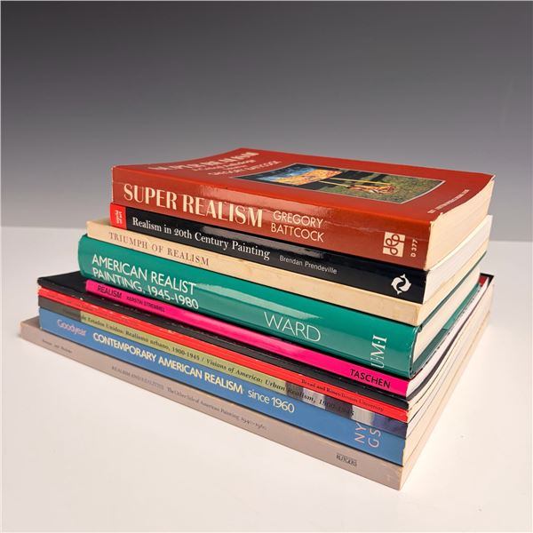 10pc Realism Art Books. Various Publishers, 1975-2004.