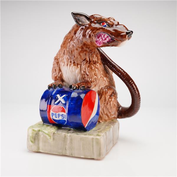 Kevin Francis Banksy Street Art Collection Pepsi Rat Ceramic Prototype Figure