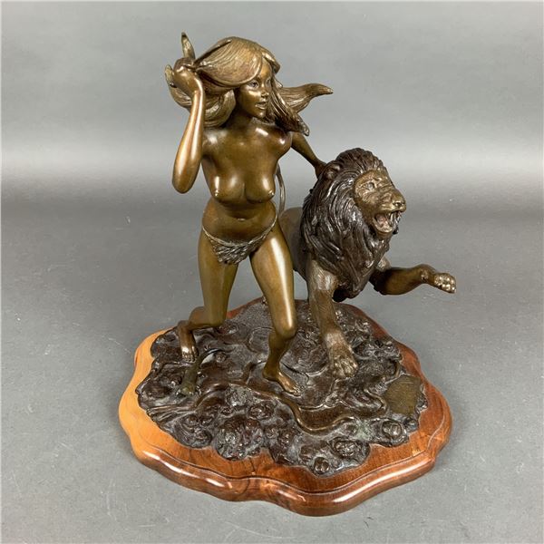 Varner, Hunting Partners, Bronze Sculpture, 1979, Edition 16/50