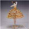 Image 2 : Boudoir Porcelain Figural Dancer Lamp