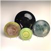 Image 2 : 4pc Enamel on Copper Decorative Plates