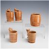 Image 2 : Five Risque Ceramic Shot Glasses and Mug, Attributed to Japan