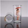 Image 3 : 4pc Mid-Century Risque Peek-A-Boo Pin-Up Highball Glasses