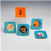 Image 1 : Five Vintage Risque Advertising Pin-Up Ashtrays