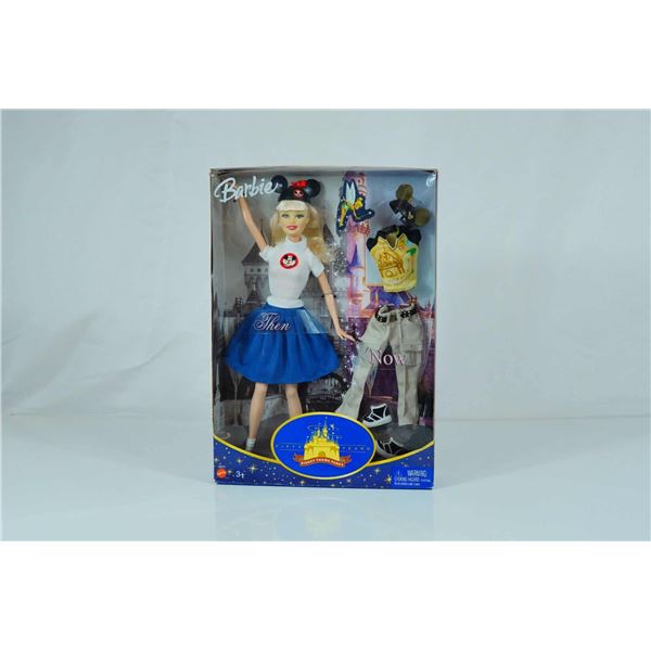 Mattel Disney Theme Parks 50th Anniversary Then and Now Barbie Doll, 11.5 Inches