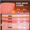 Image 2 : Sunkenet Red Light Therapy Lamp for Body & Face with Stable Stand; Large Panel/280 LED's - NEW
