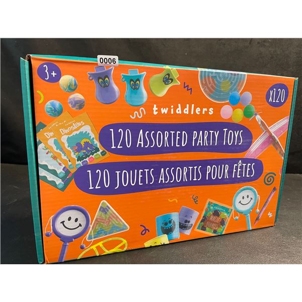 Twiddlers 120PC Box of Assorted Party Toys/Party Favors - Brand New!