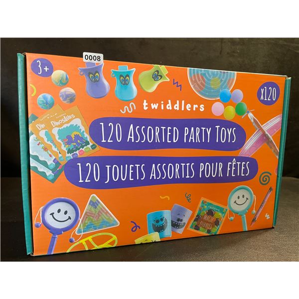 Twiddlers 120PC Box of Assorted Party Toys/Party Favors - Brand New!