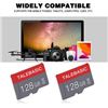 Image 4 : 2-Pack 128GB Micro SD Cards/Memory Cards; with SD Adapter (2pcs - 128GB Each) - Brand New!