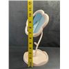Image 3 : 12" Flower Design Makeup Mirror/Beauty Desktop Mirror - New