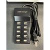 Image 2 : 10-Port USB Charging Station - Fast, Safe, Lightweight Design - New